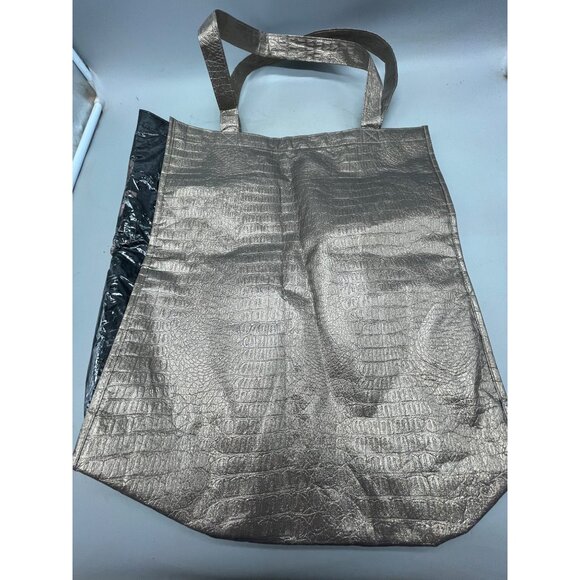 large chico's tote bag 2 handles rectangle 20x16" READ - Picture 3 of 7